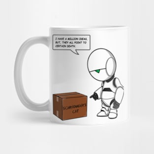 Pessimist Android Mug